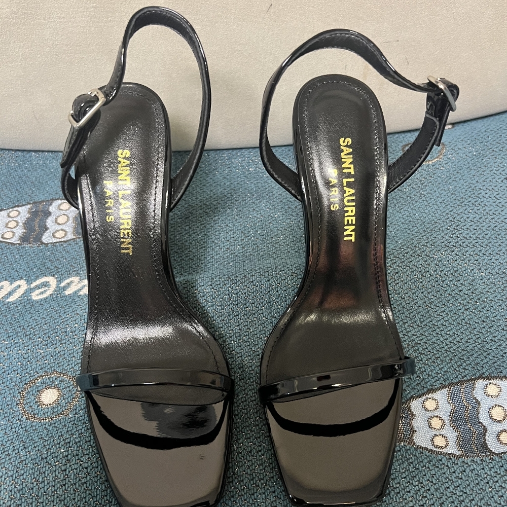 Saint Laurent EU size 37 high-heeled sandals